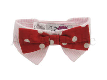 Red Polka Dot "Bow-Wow" Bow